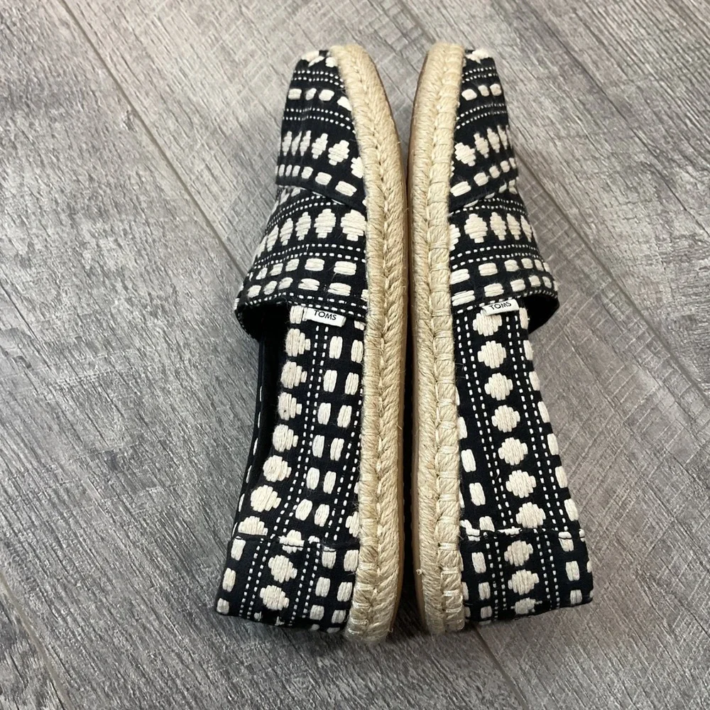 TOMS Alpargata Rope Espadrille Slip On Shoes Women's Size 7.5